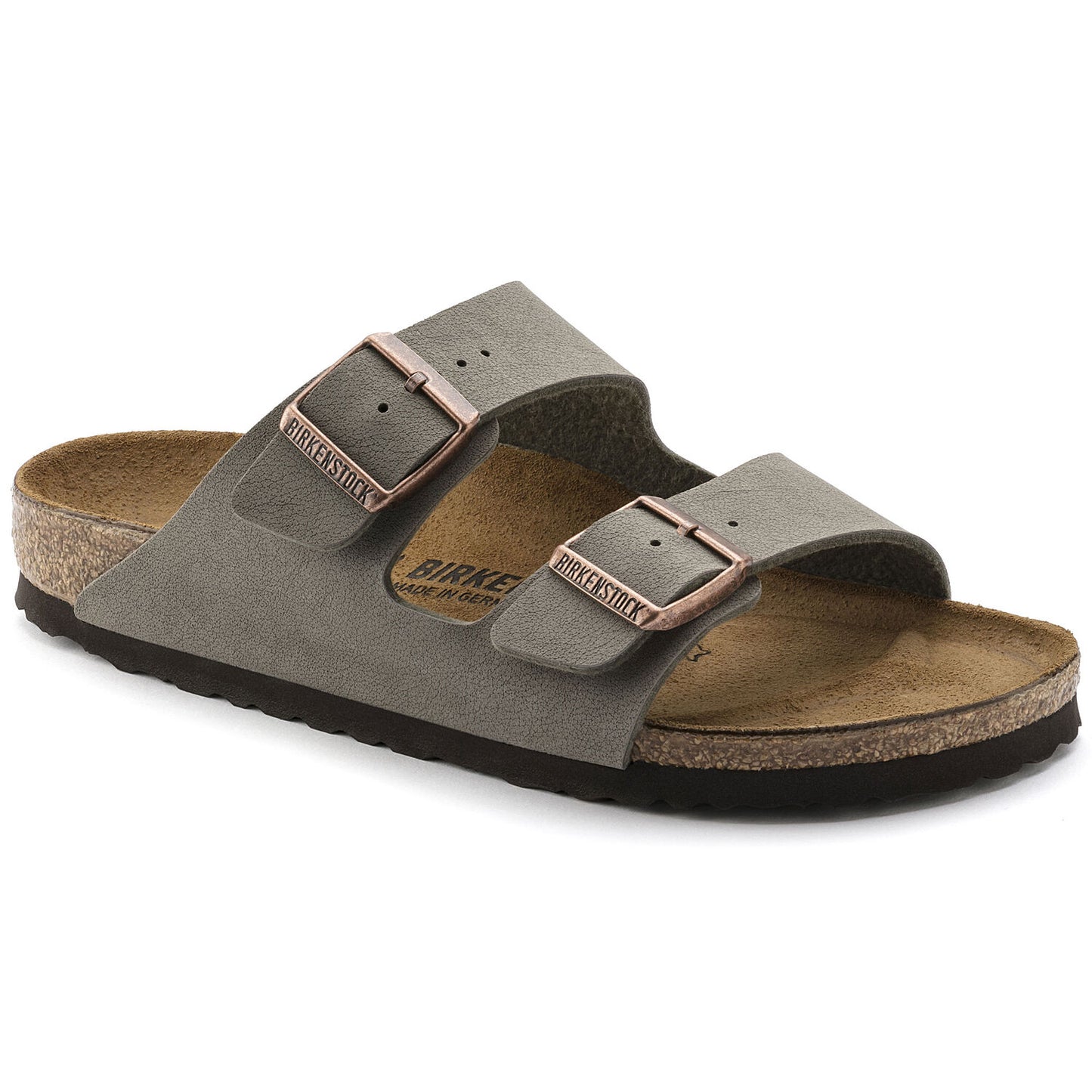 Birkenstock Arizona Birko-Flor Nubuck Stone 0151213