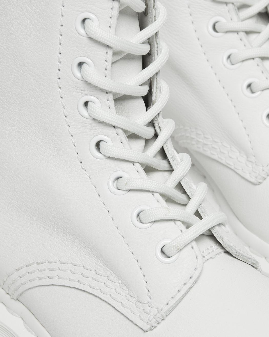 Dr. Martens 1460 Pascal Mono White Virginia 24480100