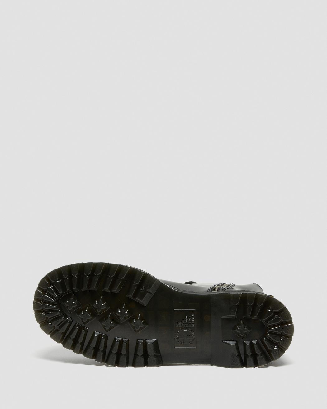 Dr. Martens Jadon Hi Black Polished Smooth 25565001