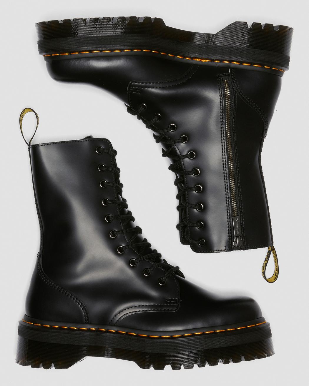 Dr. Martens Jadon Hi Black Polished Smooth 25565001
