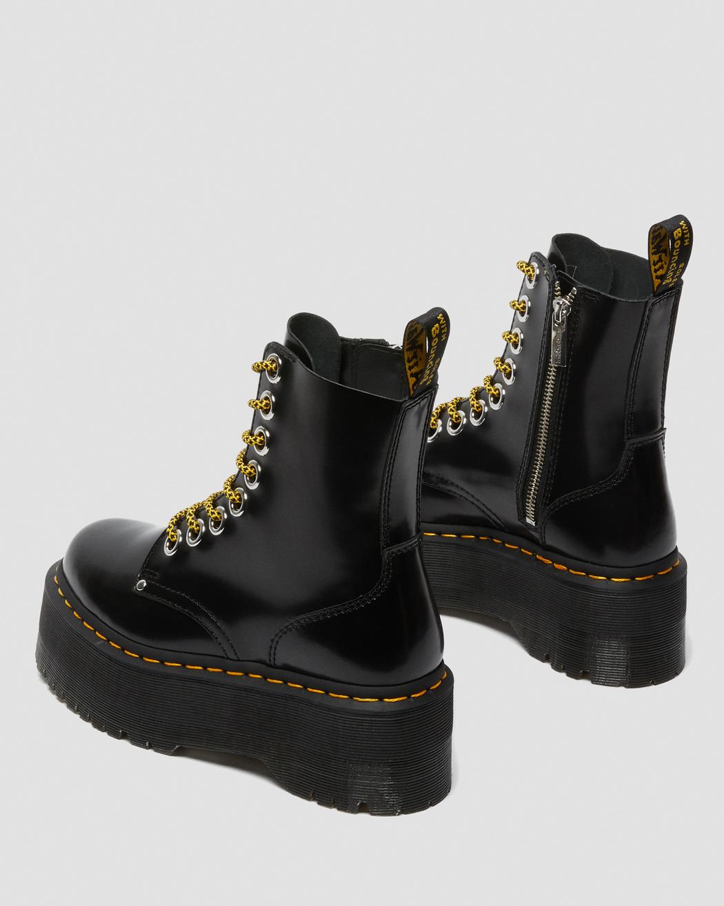 Dr. Martens Jadon Max Platform Black Buttero 25566001