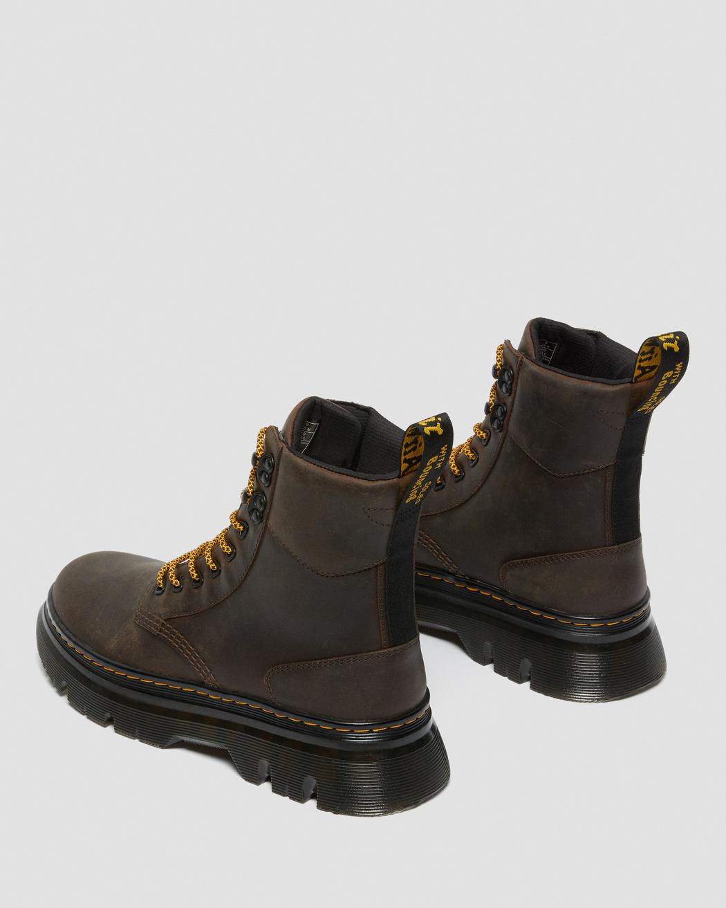 Dr. Martens Tarik Dark Brown Crazy Horse Utility Boots 27024207