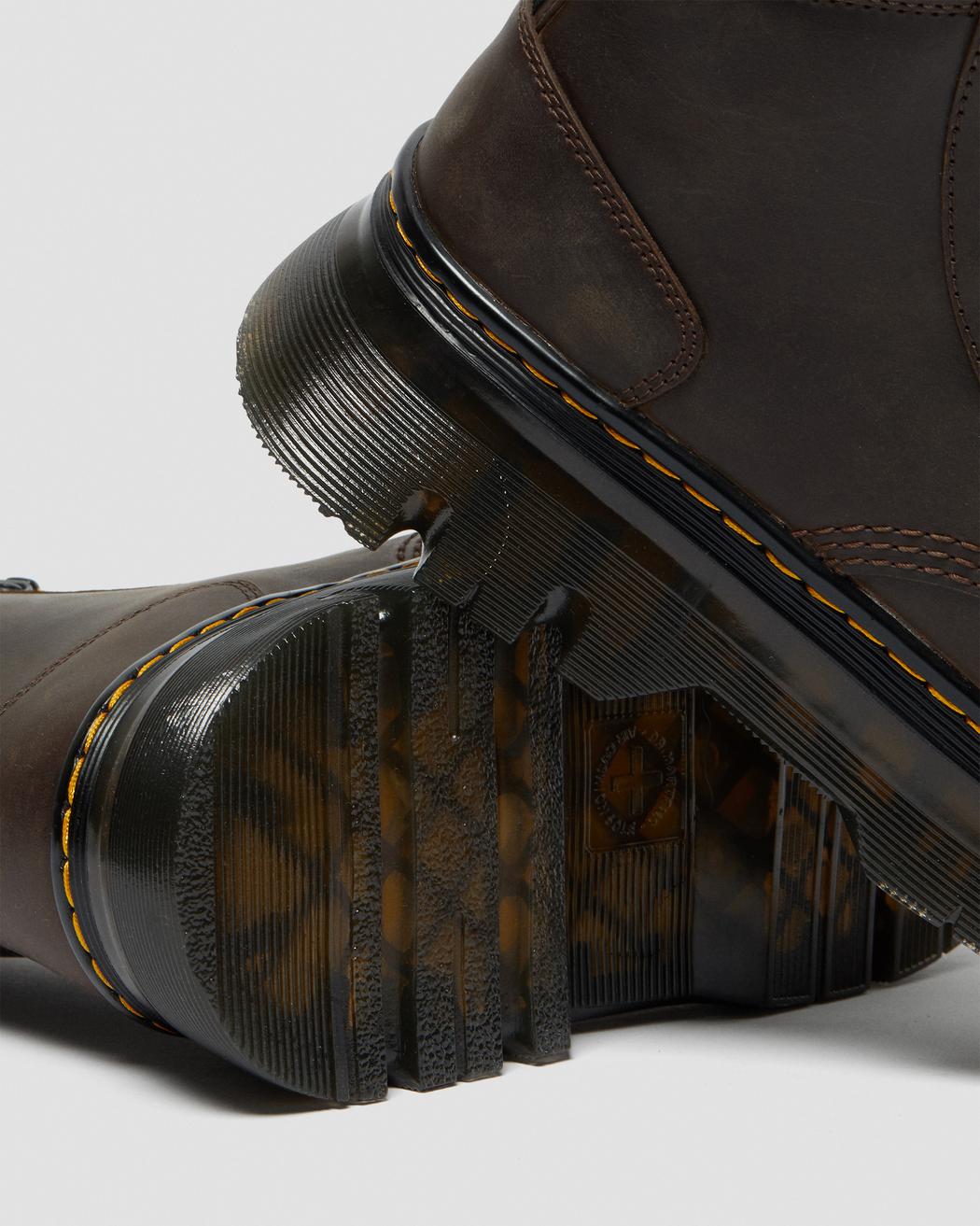 Dr. Martens Tarik Dark Brown Crazy Horse Utility Boots 27024207