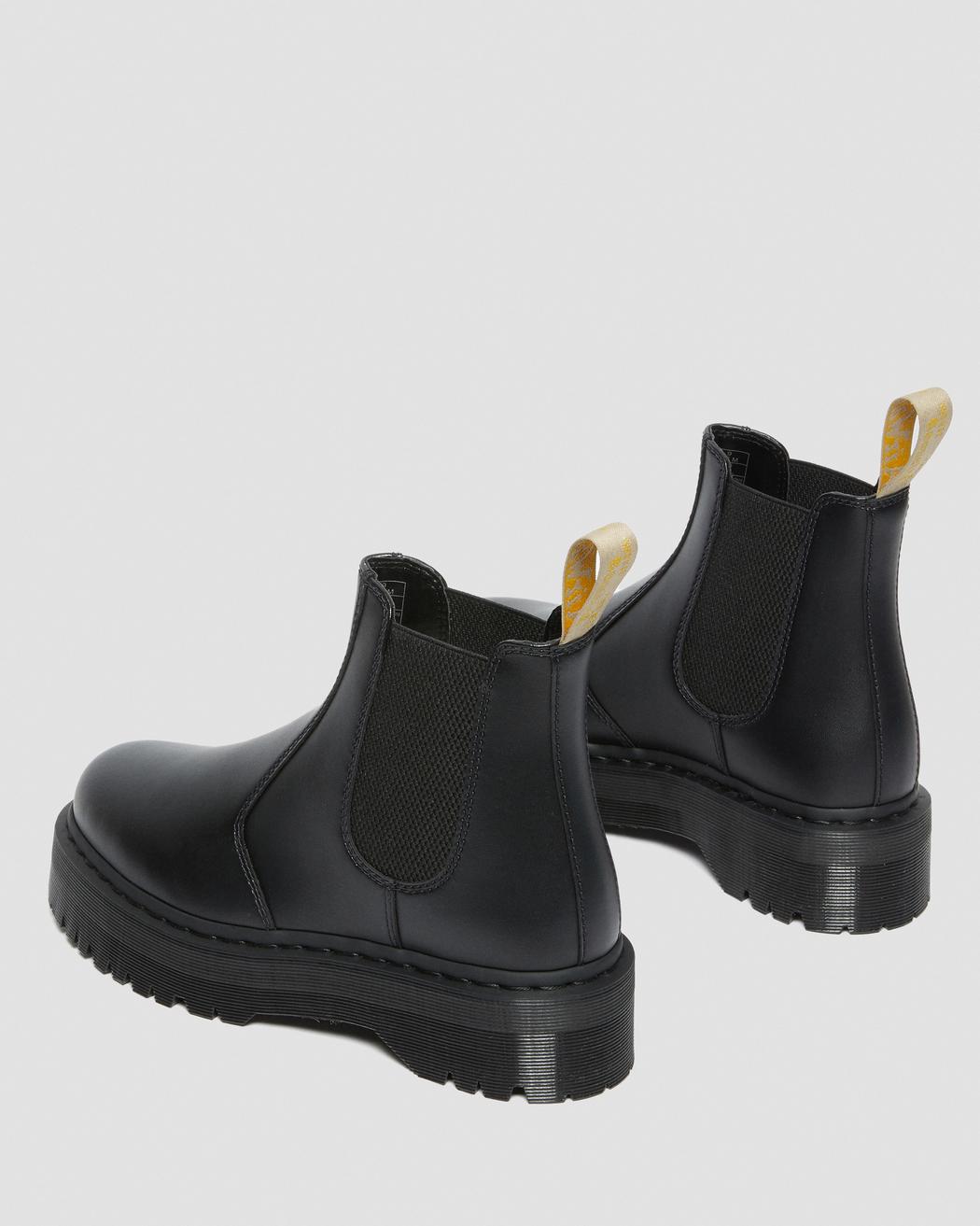 Dr. Martens Vegan 2976 Quad Black Felix Rub Off 27560001