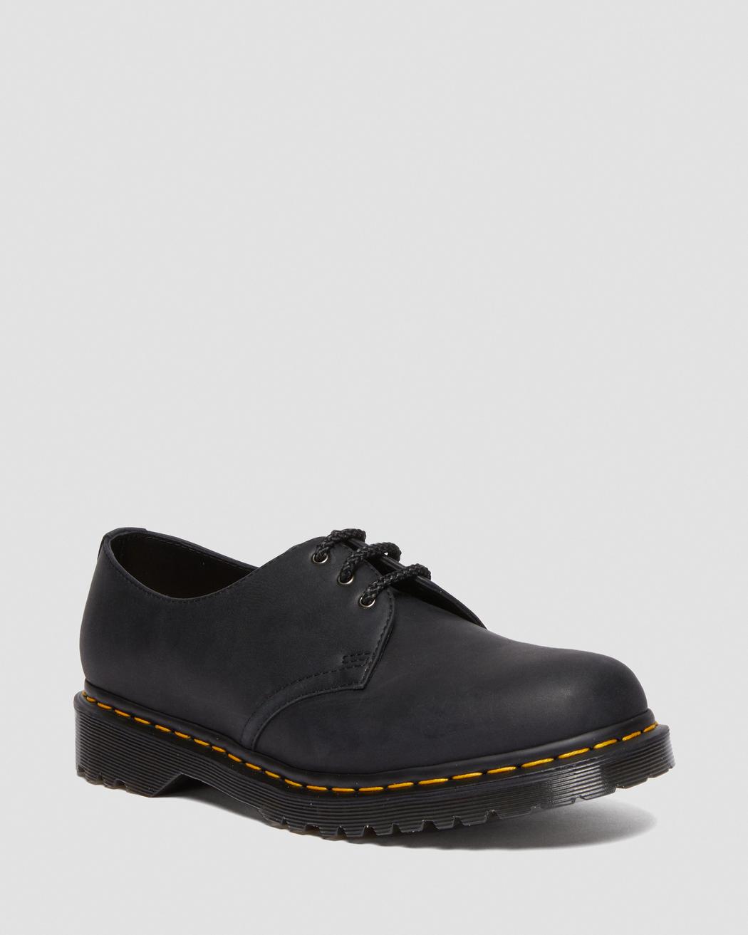 Dr. Martens 1461 Black Waxed Full Grain 30679001