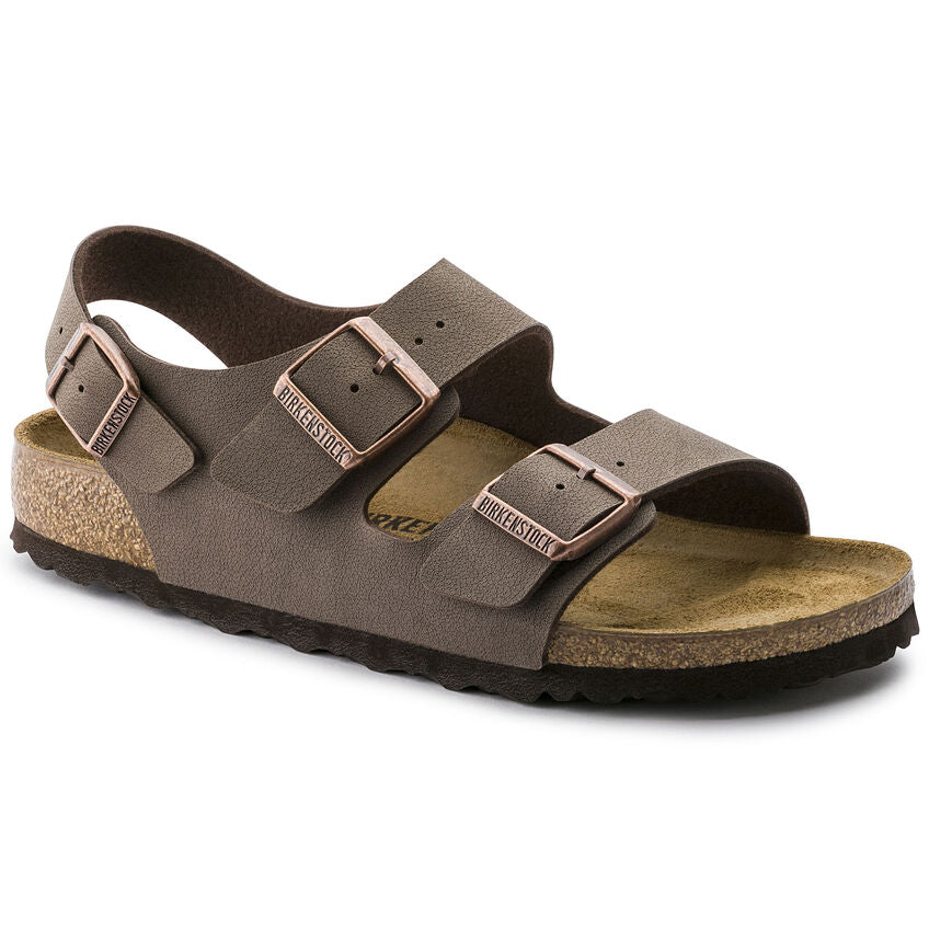 Birkenstock Milano Birko-Flor Nubuck Mocha 0634501