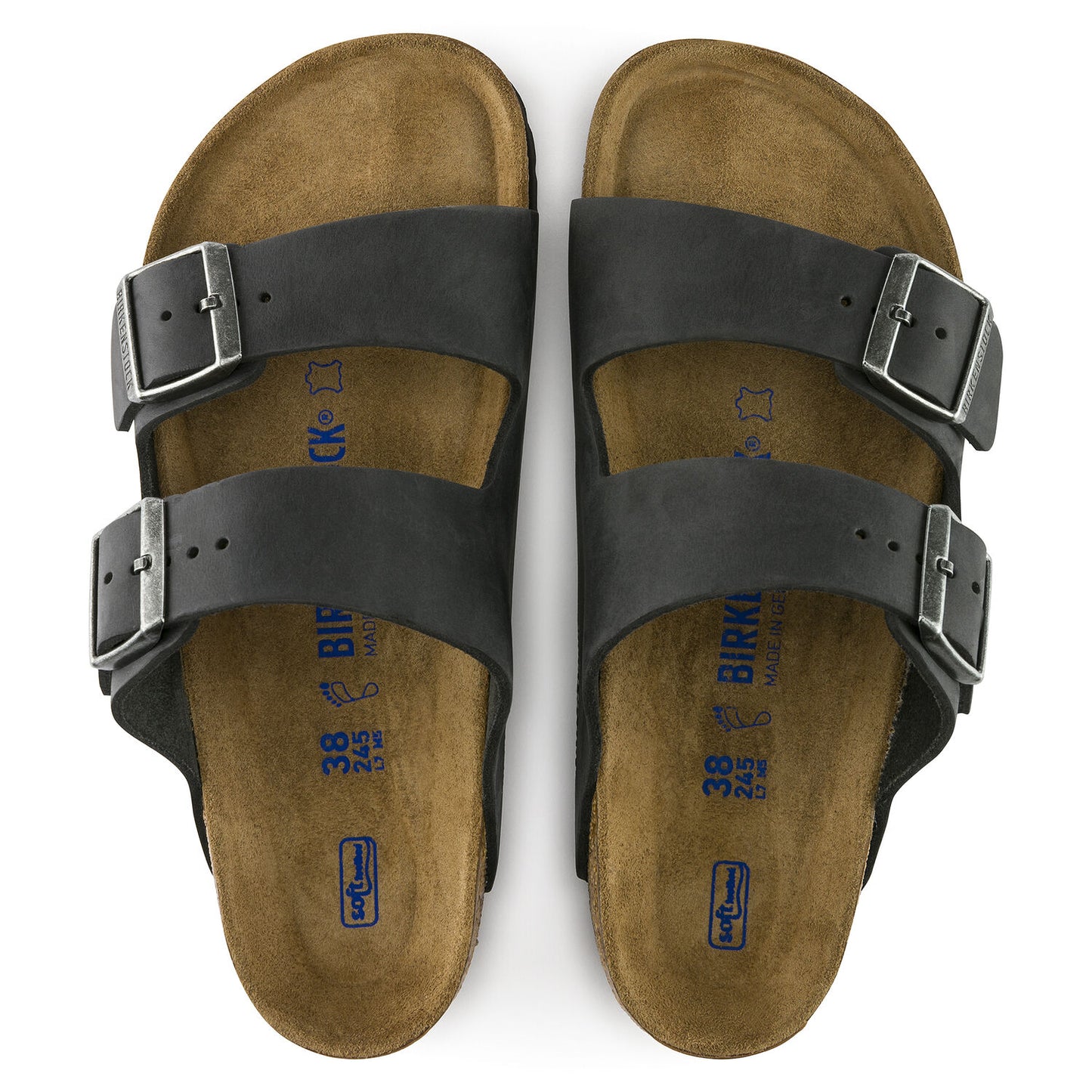 Birkenstock Arizona Soft Footbed Oiled Leather Black 752481