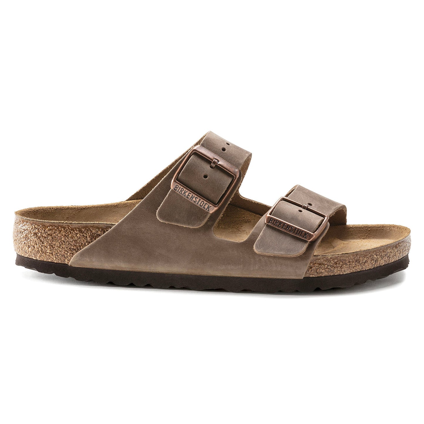 Birkenstock Arizona Oiled Leather Tobacco Brown Narrow Fit 352203