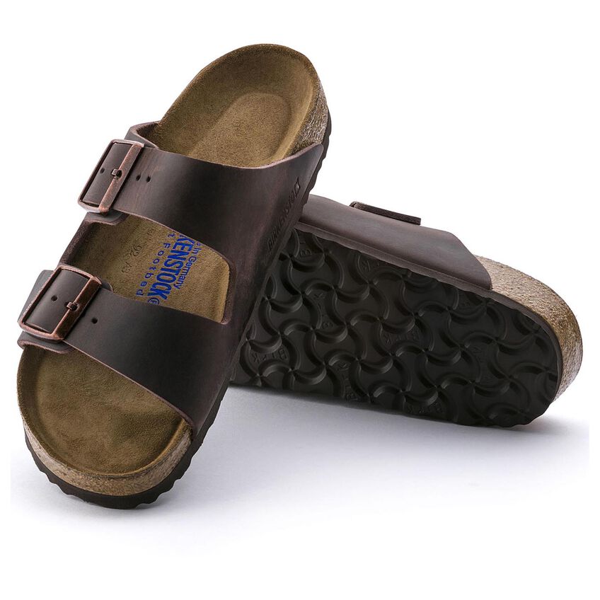 Birkenstock Arizona Soft Footbed Nubuck Leather Habana 452761