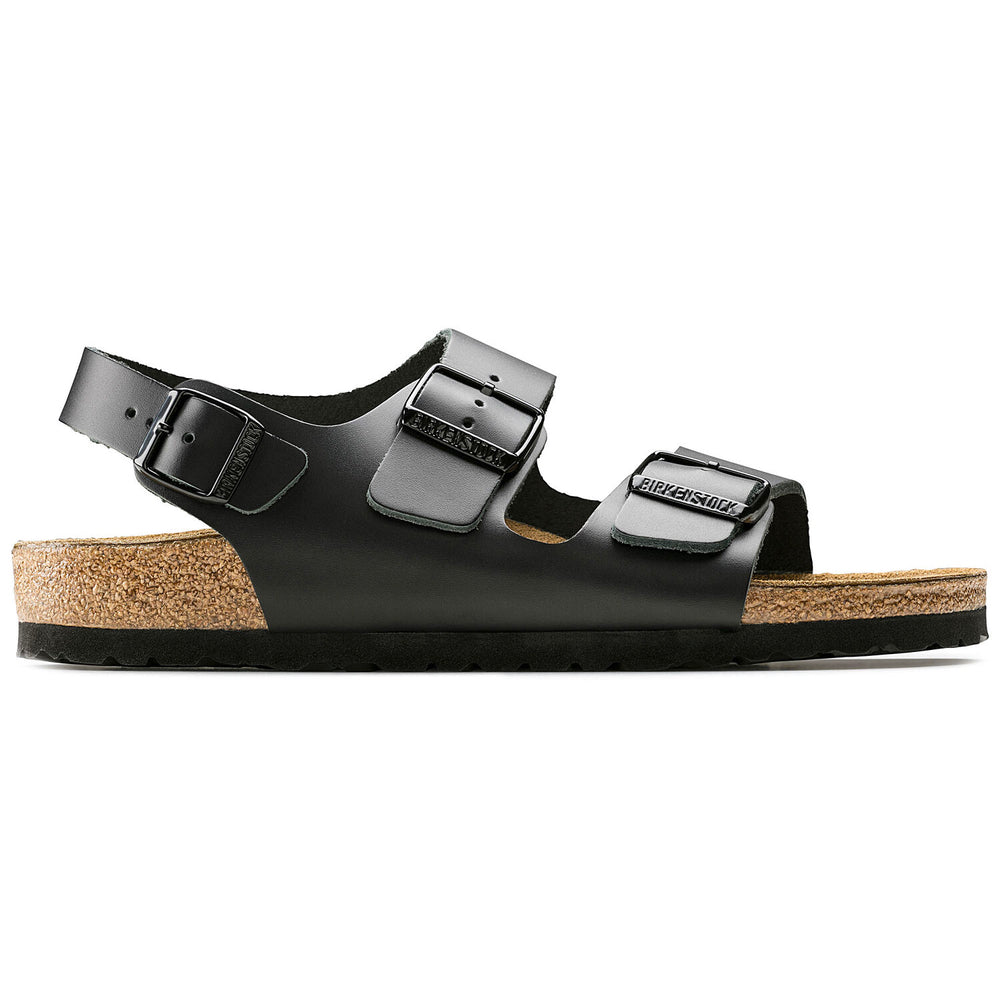 Birkenstock Milano Natural Leather Black 034191