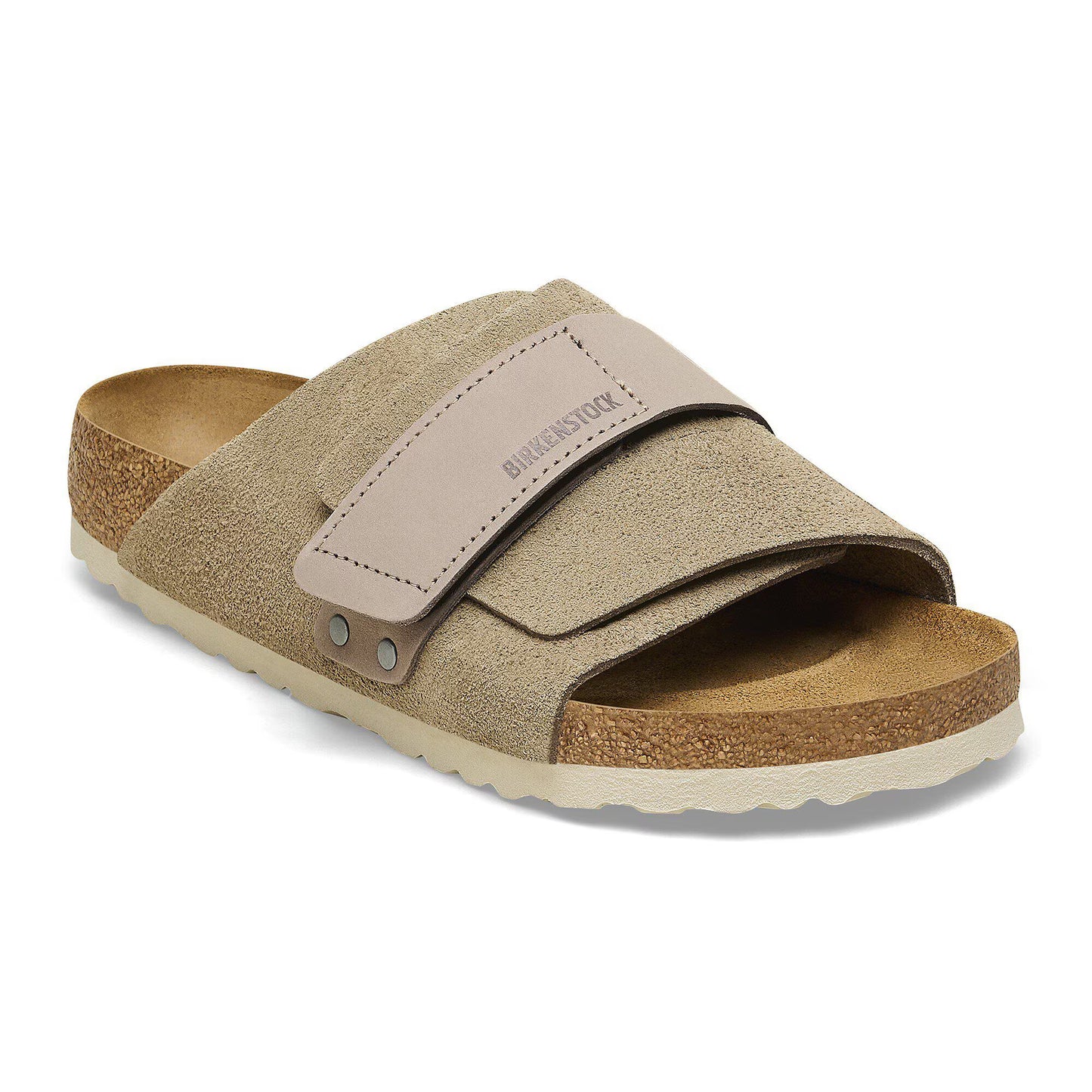 Birkenstock Kyoto Nubuck-Suede Leather Taupe Regular Fit 1015572