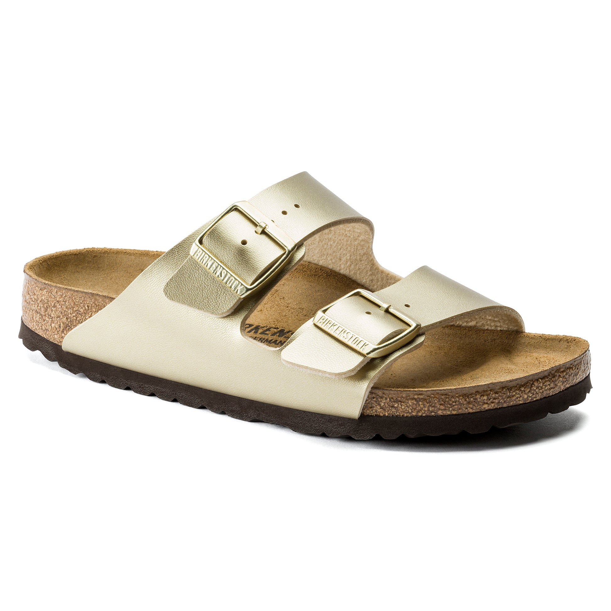 Birkenstock Arizona Birko-Flor Gold Narrow Fit 1016111