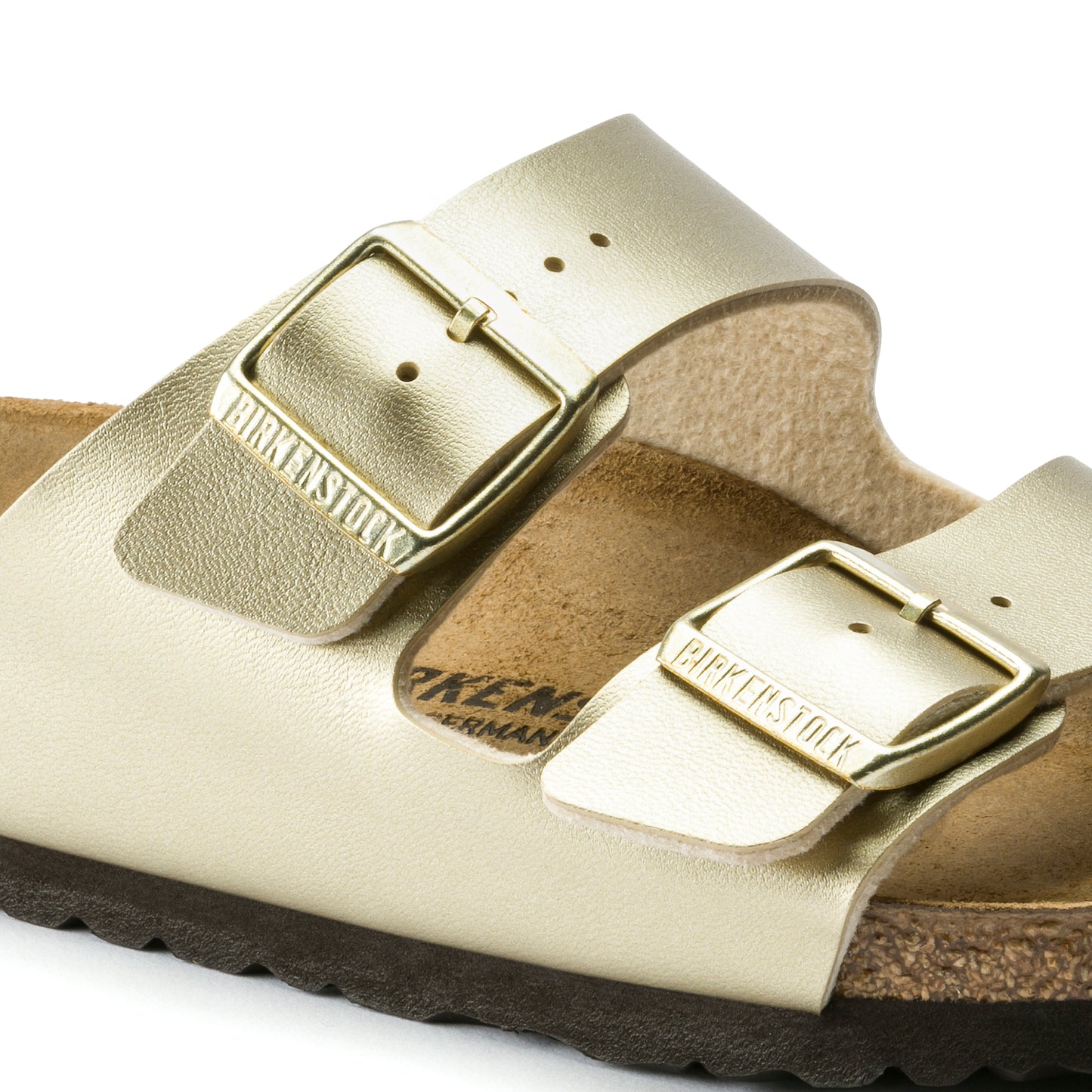 Birkenstock Arizona Birko-Flor Gold Narrow Fit 1016111