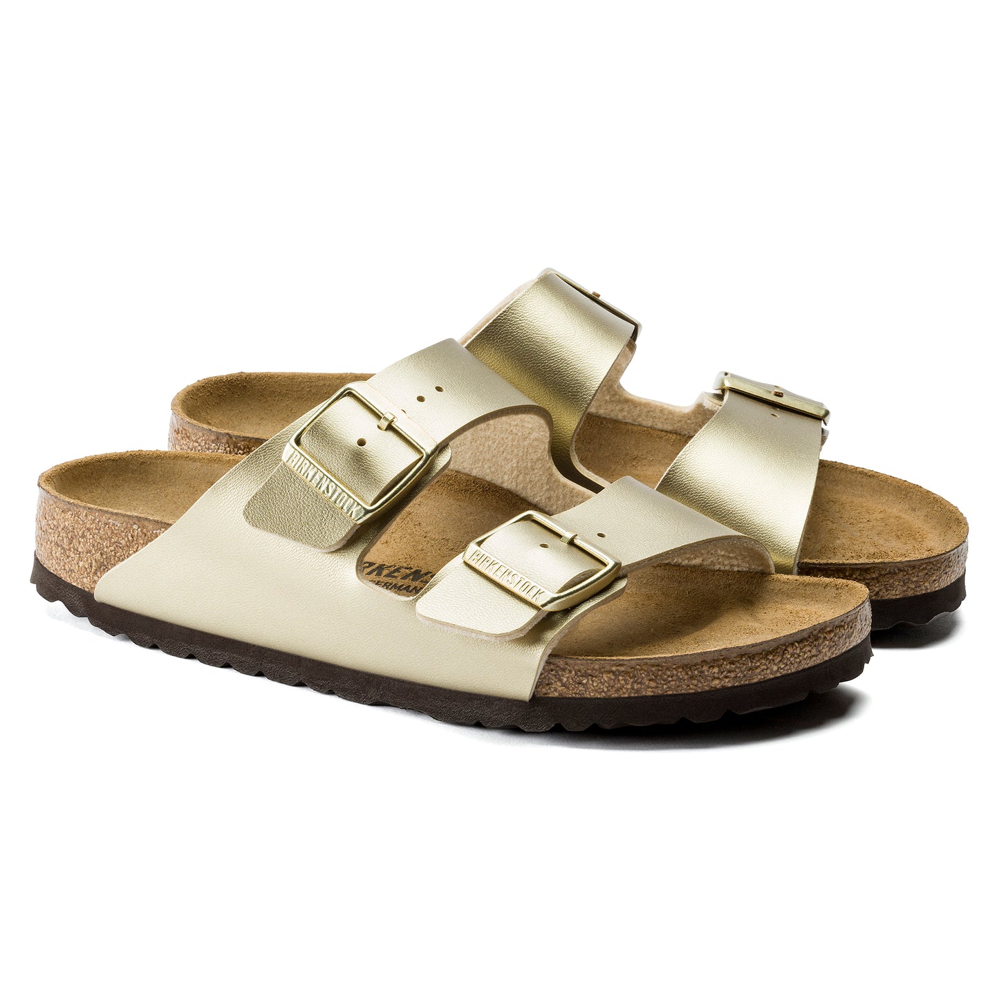 Birkenstock Arizona Birko-Flor Gold Narrow Fit 1016111