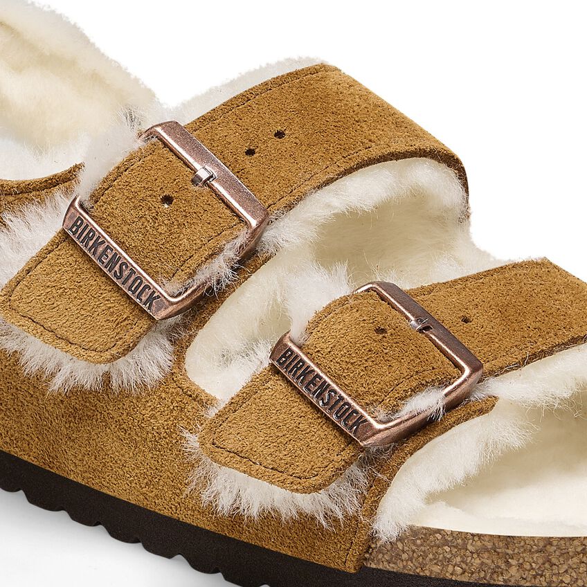 Birkenstock Milano Suede Shearling Suede Leather/Fur 1025478