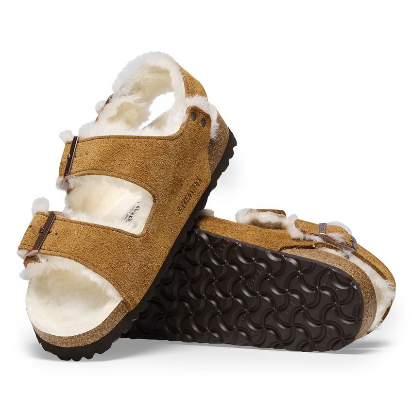 Birkenstock Milano Suede Shearling Suede Leather/Fur 1025478