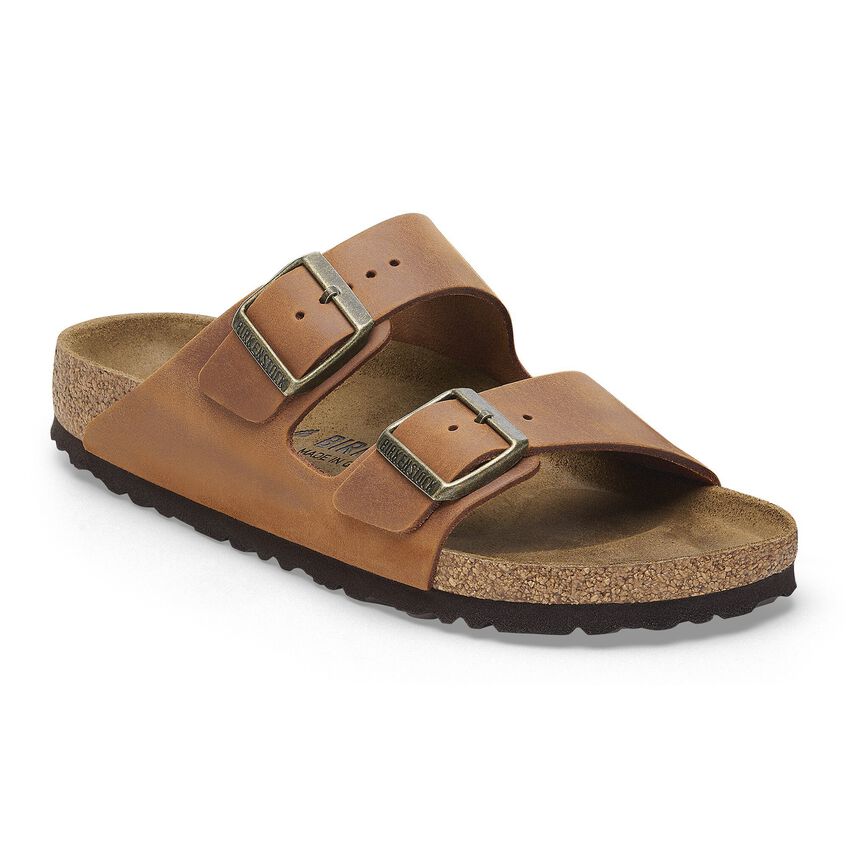 Birkenstock Arizona Natural Leather Oiled Cognac 1028272