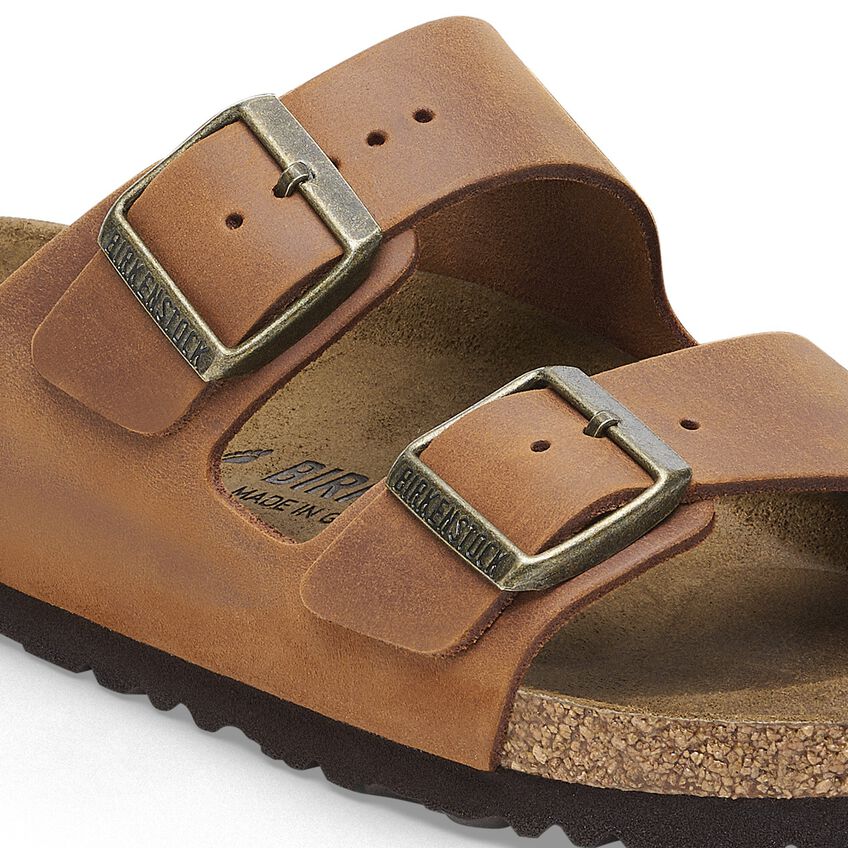 Birkenstock Arizona Natural Leather Oiled Cognac 1028272