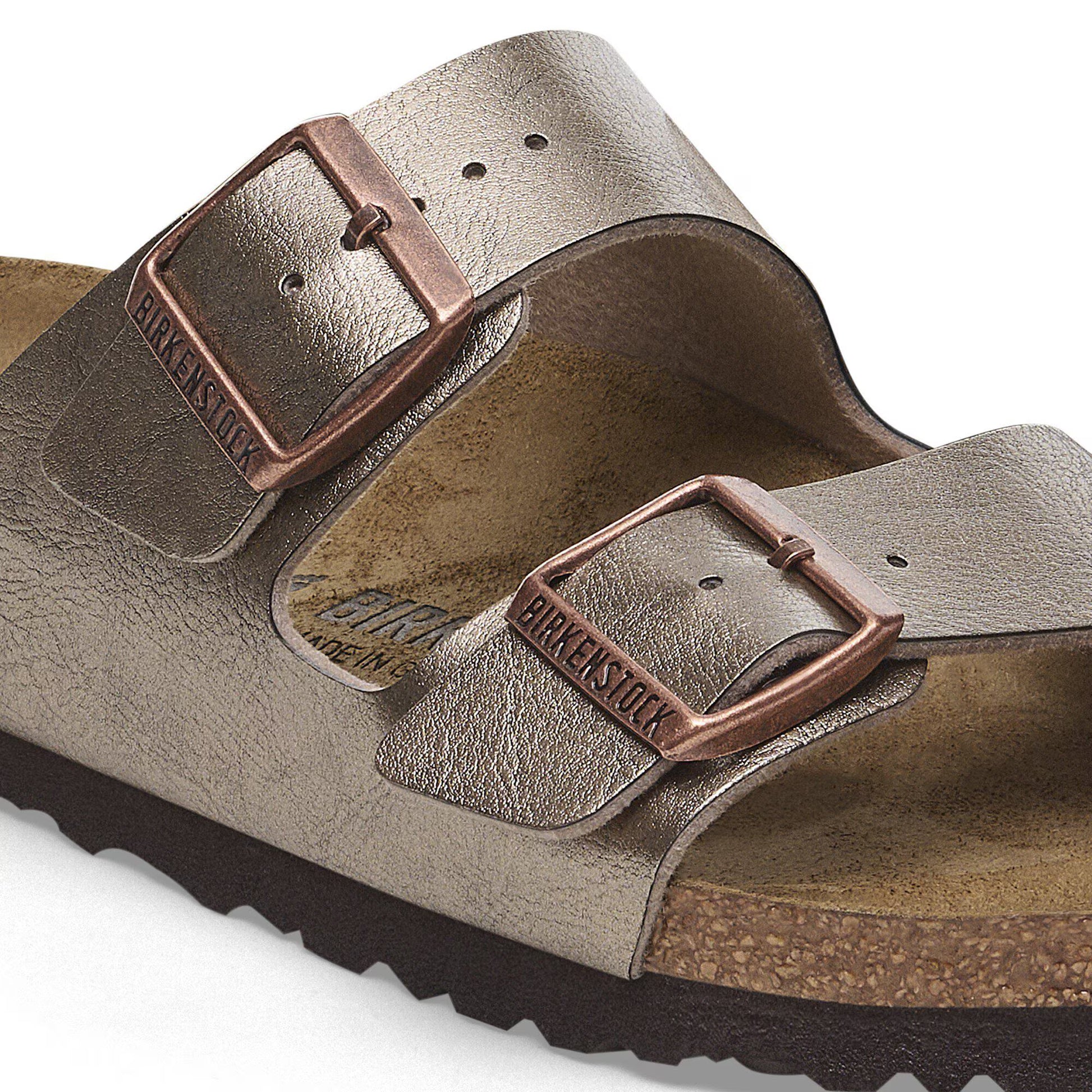 Birkenstock Arizona Birko-Flor Graceful Taupe Regular Fit 1029470