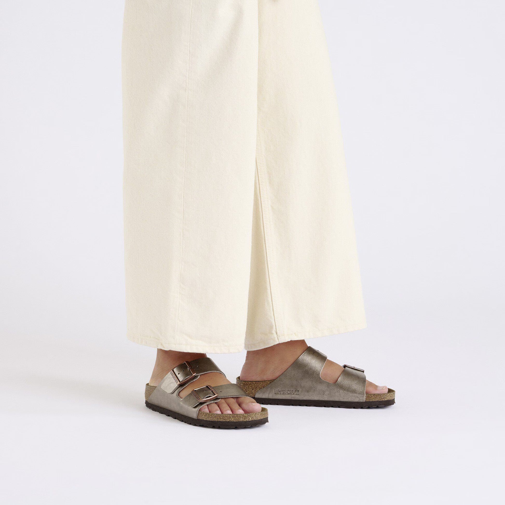 Birkenstock Arizona Birko-Flor Graceful Taupe Regular Fit 1029470