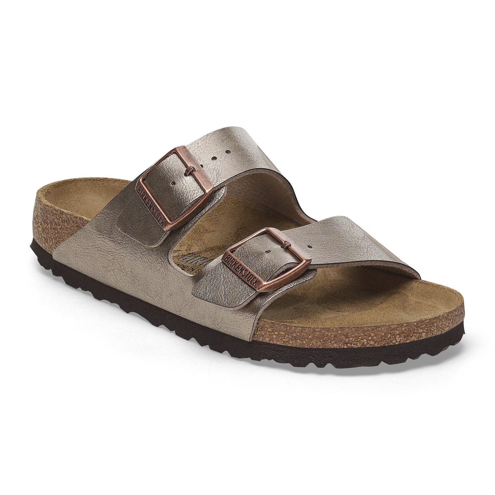 Birkenstock Arizona Birko-Flor Graceful Taupe Regular Fit 1029470