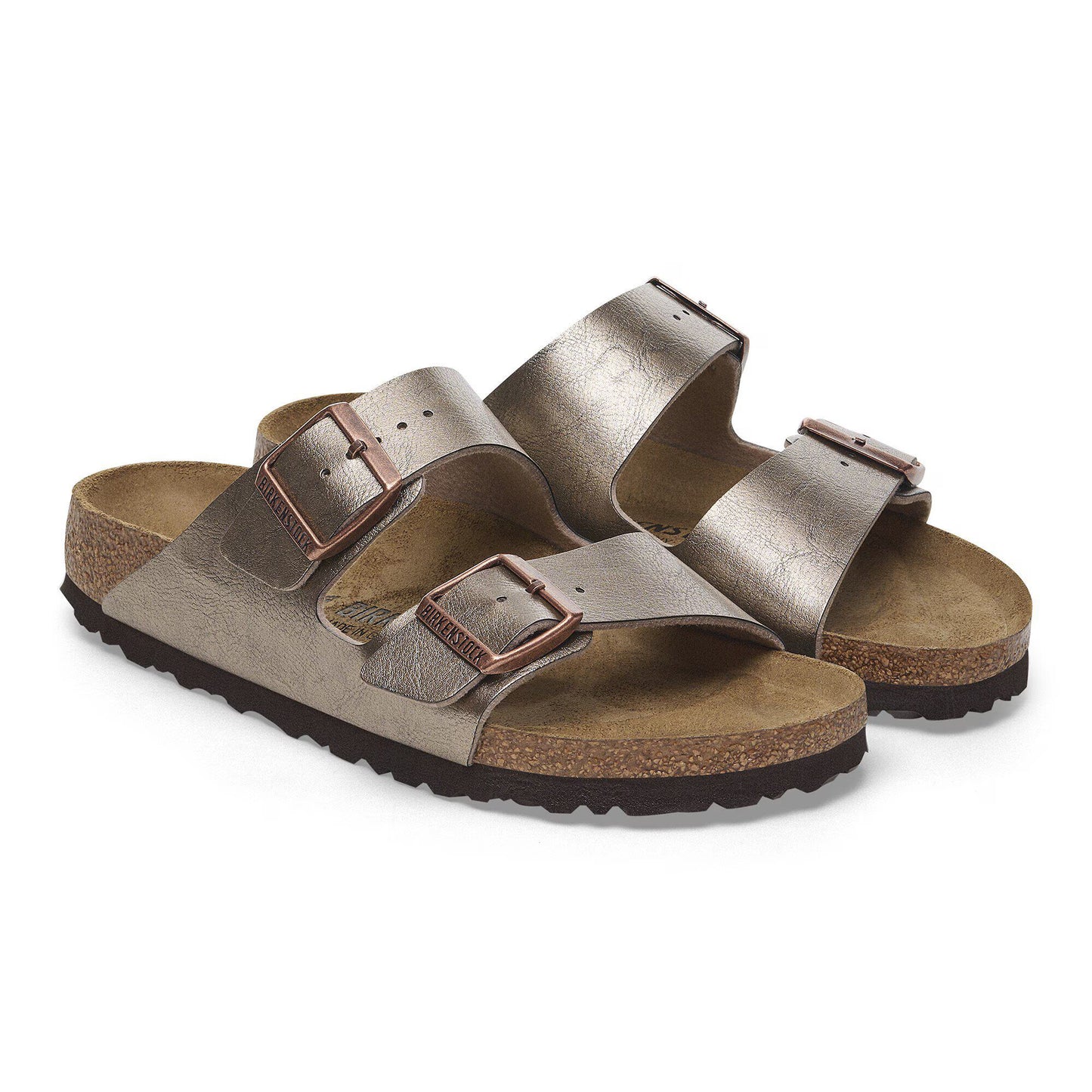 Birkenstock Arizona Birko-Flor Graceful Taupe Regular Fit 1029470