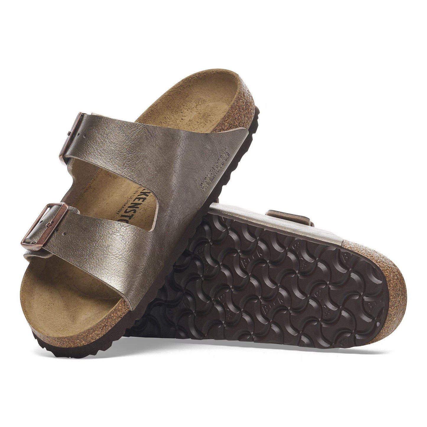 Birkenstock Arizona Birko-Flor Graceful Taupe Regular Fit 1029470