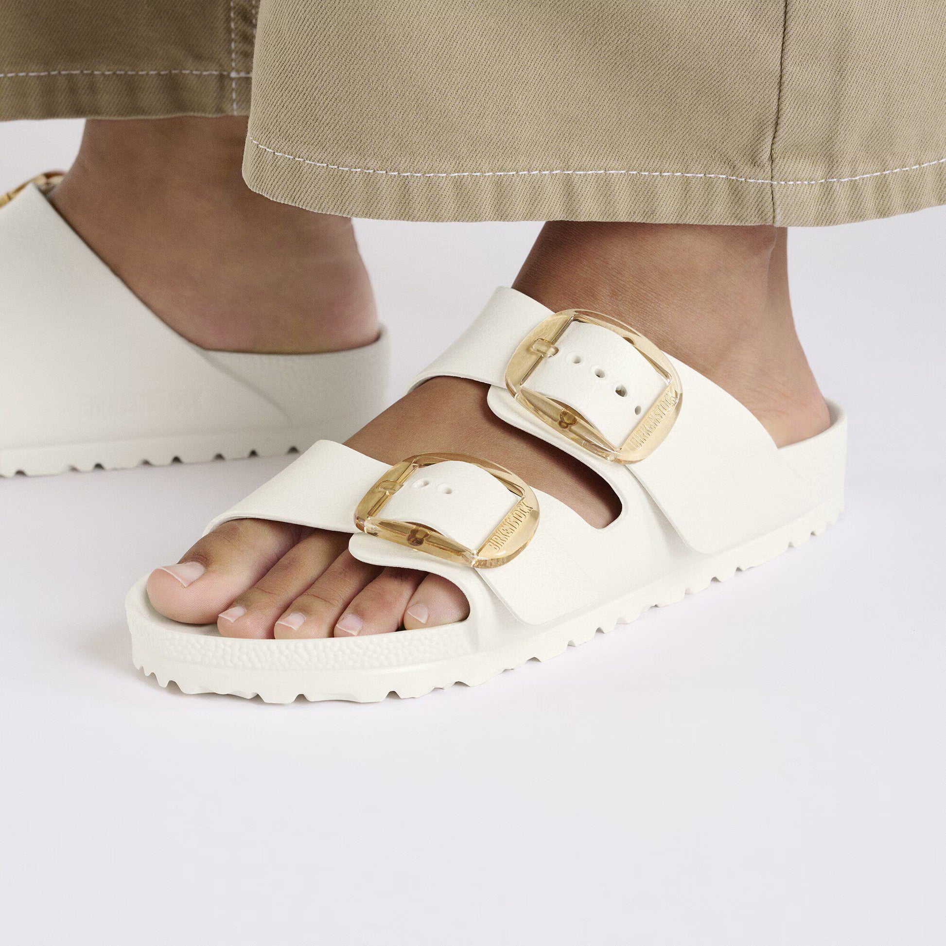 Birkenstock Arizona Big Buckle EVA Eggshell Narrow Fit 1029651