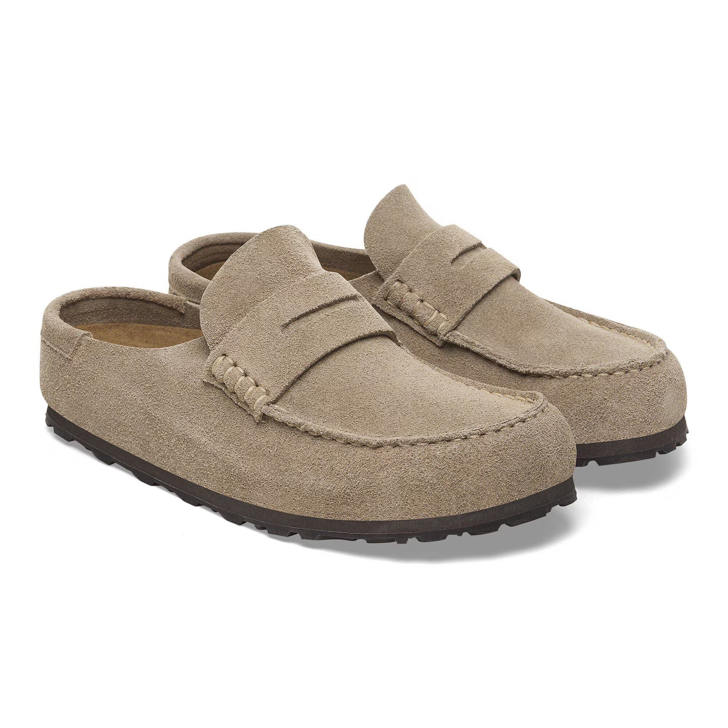Birkenstock Naples Wrapped Taupe Regular Fit 1029675