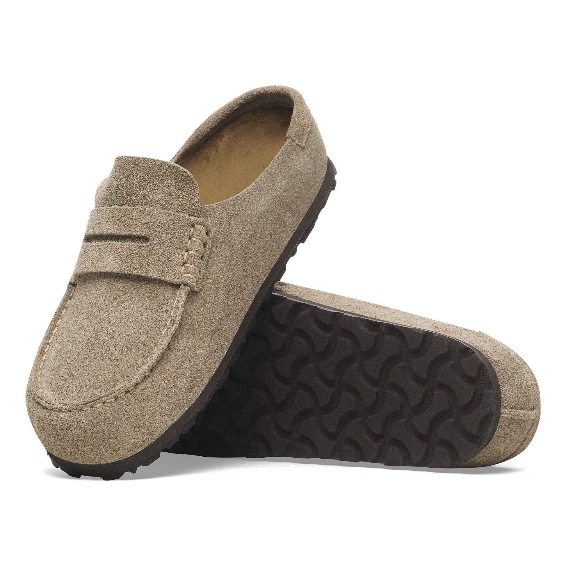 Birkenstock Naples Wrapped Taupe Regular Fit 1029675