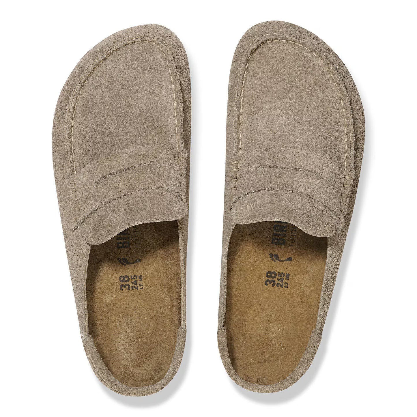 Birkenstock Naples Wrapped Taupe Regular Fit 1029675