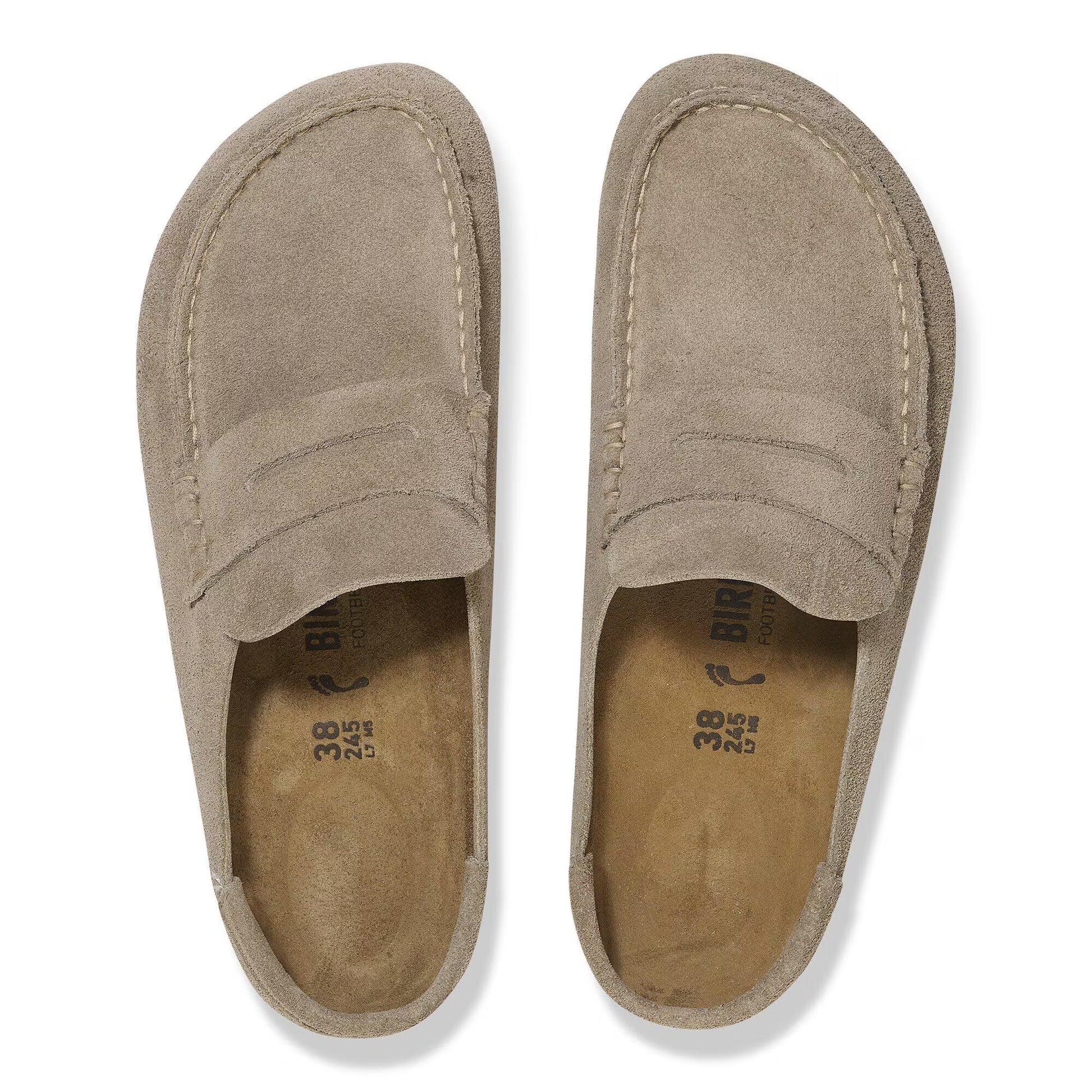 Birkenstock Naples Wrapped Taupe Regular Fit 1029675
