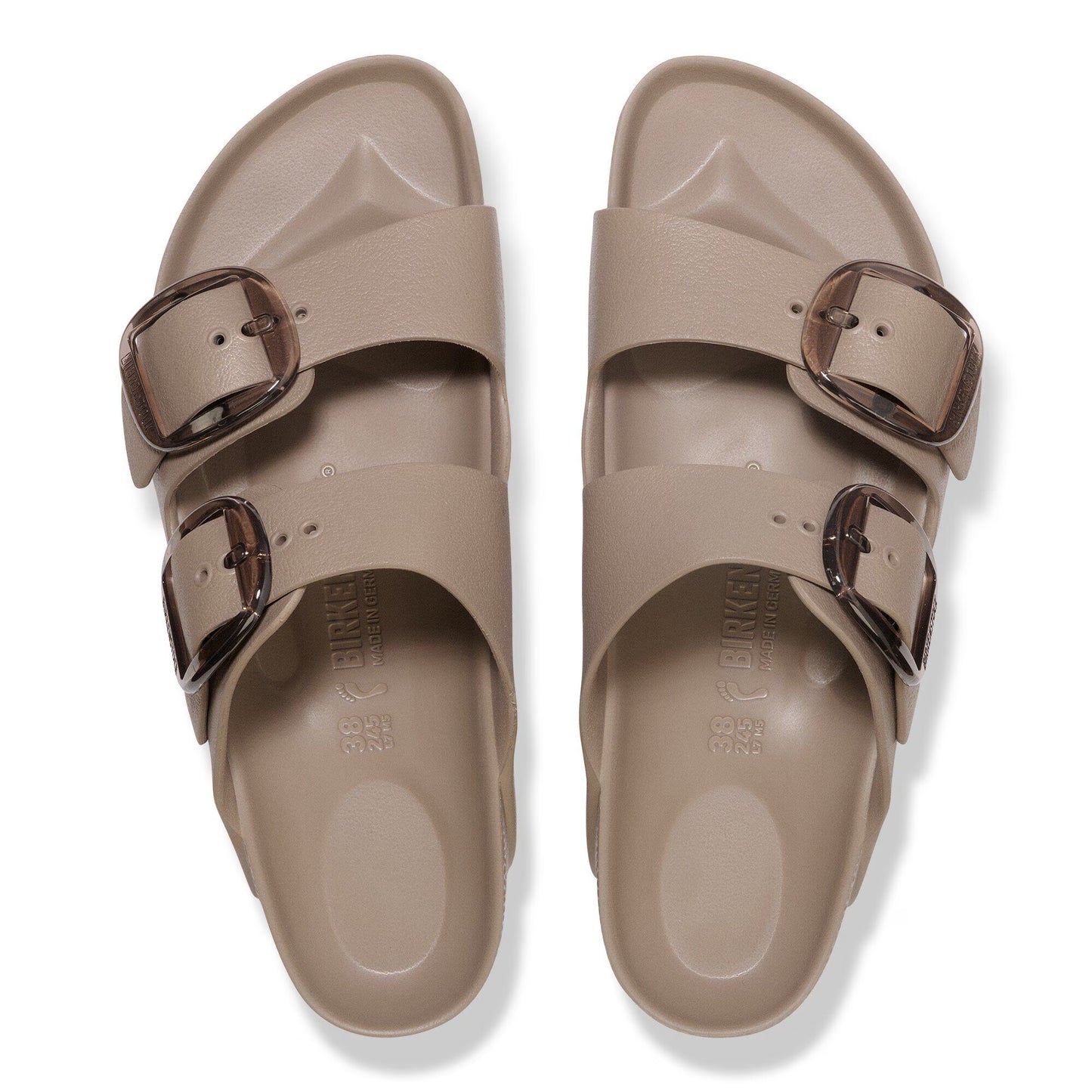 Birkenstock Arizona Big Buckle EVA Gray Taupe Narrow Fit 1030389