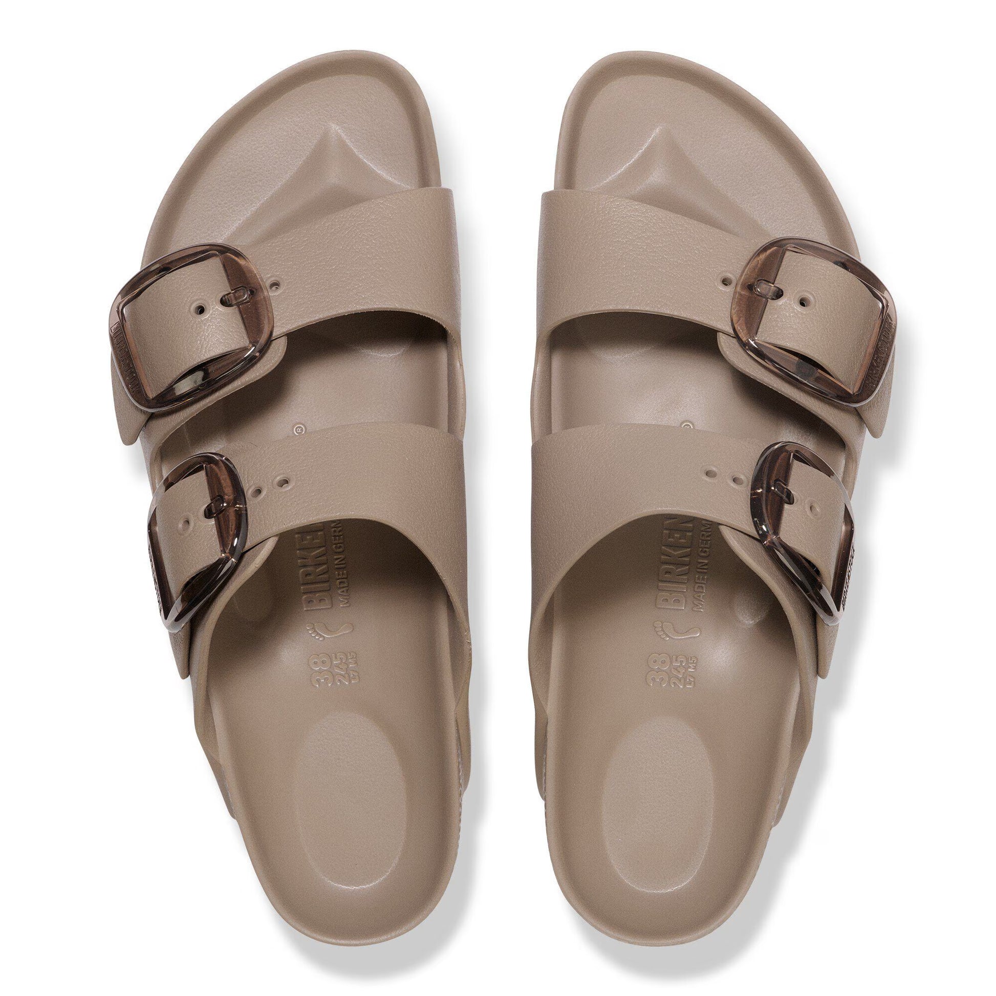 Birkenstock Arizona Big Buckle EVA Gray Taupe Narrow Fit 1030389