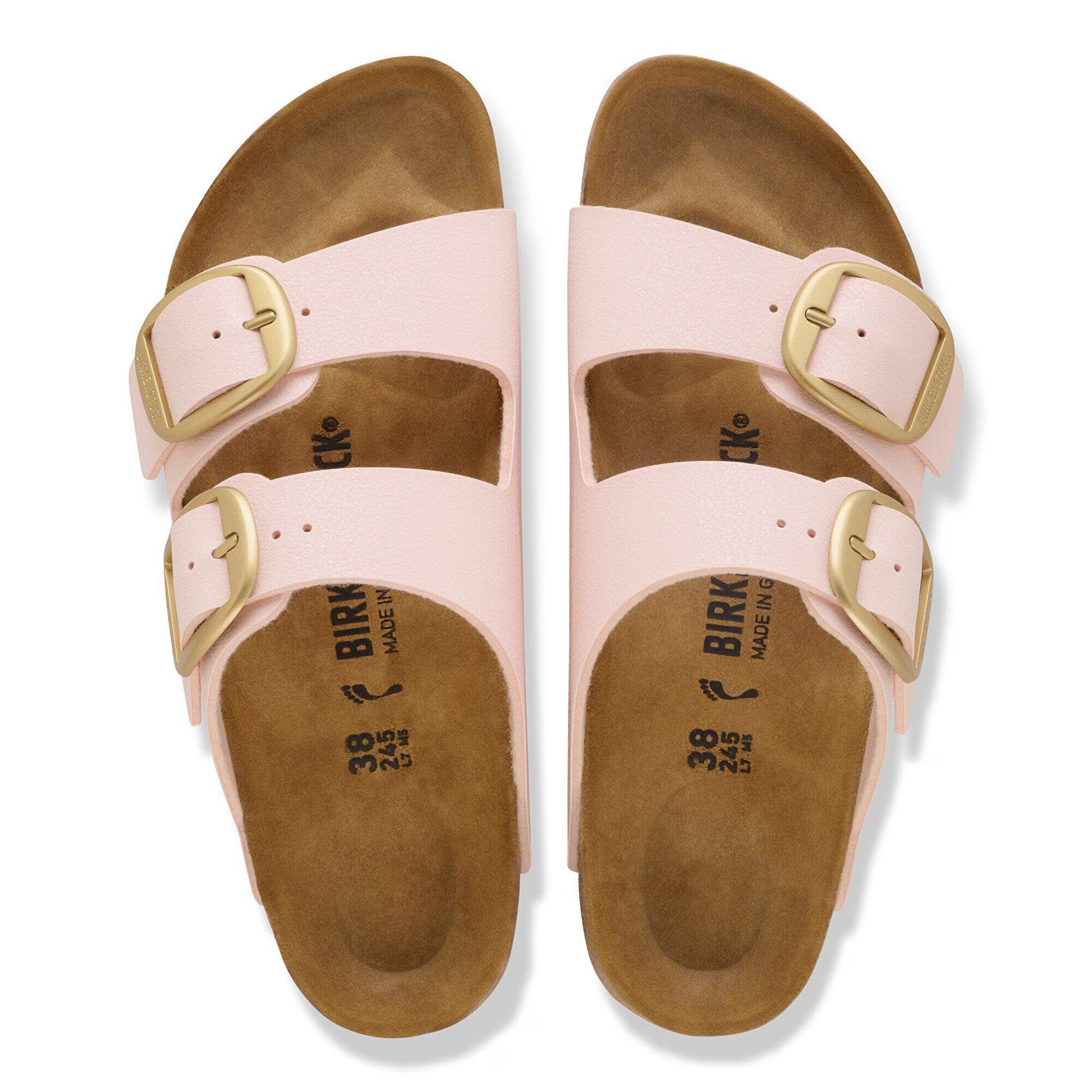 Birkenstock Arizona Big Buckle Birko-Flor Light Rose Regular Fit 1031531