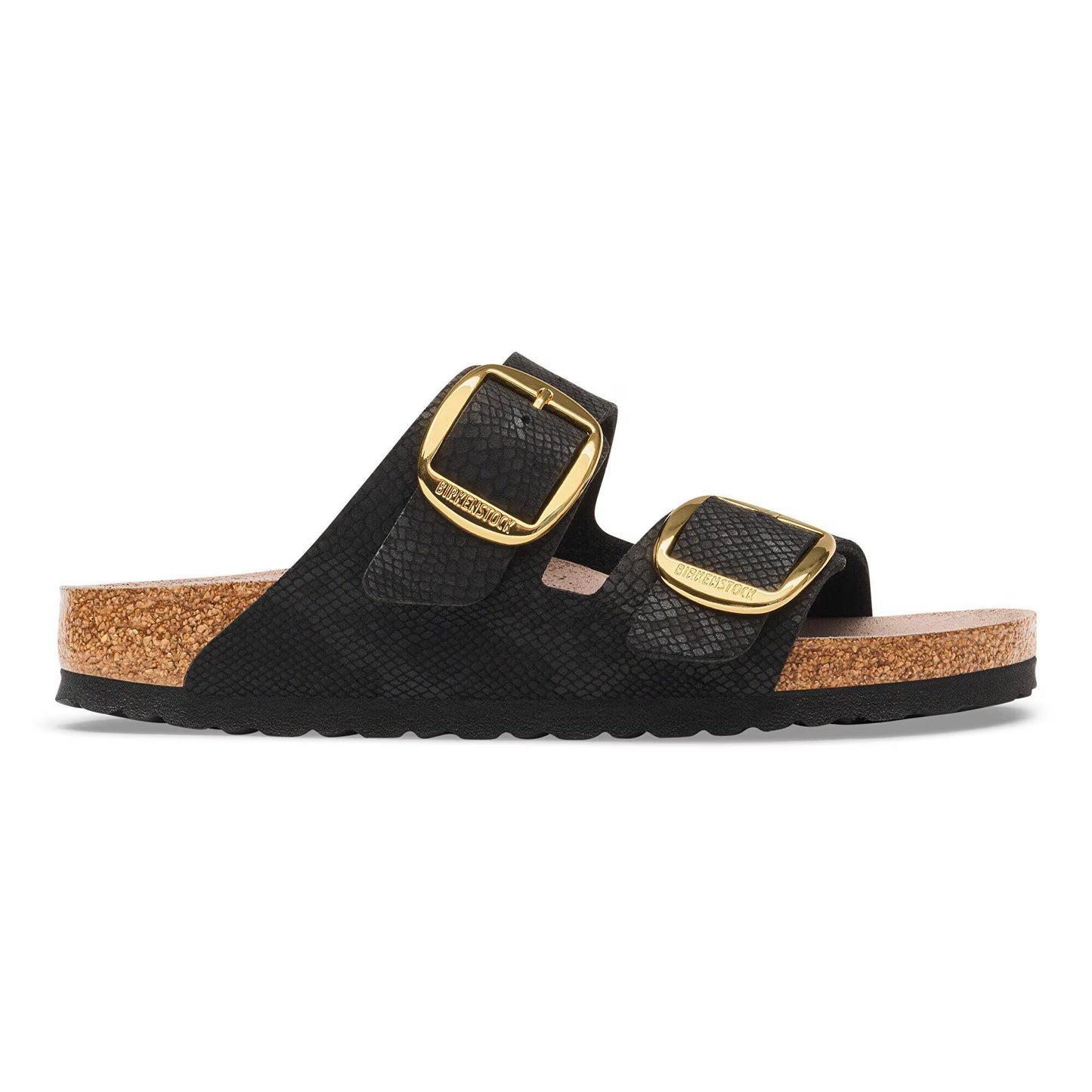 Birkenstock Arizona Big Buckle Synthetics Python Black Regular Fit 1032871
