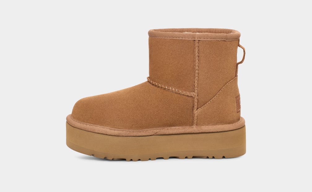 UGG K Classic Mini Platform Chestnut 1143700-CHE