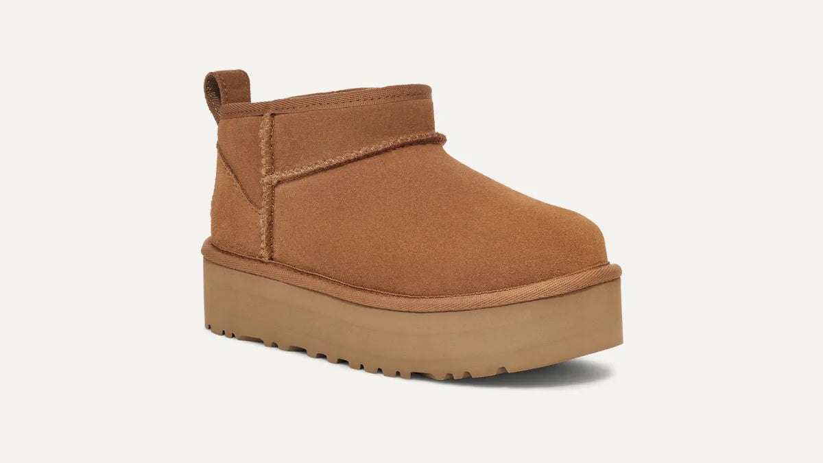 UGG K Classic Ultra Mini Platform Chestnut 1157791-CHE