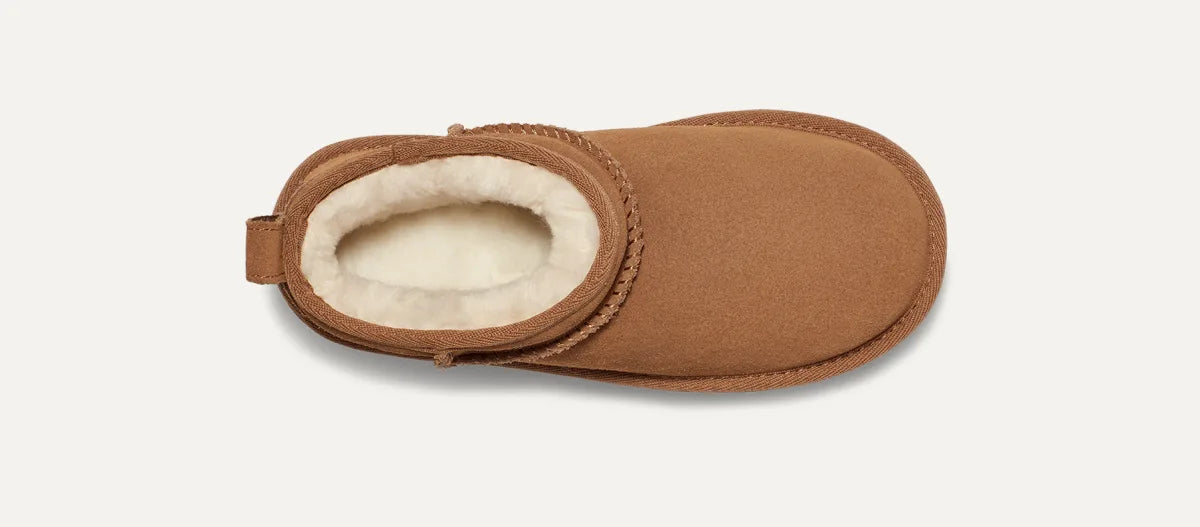 UGG K Classic Ultra Mini Platform Chestnut 1157791-CHE