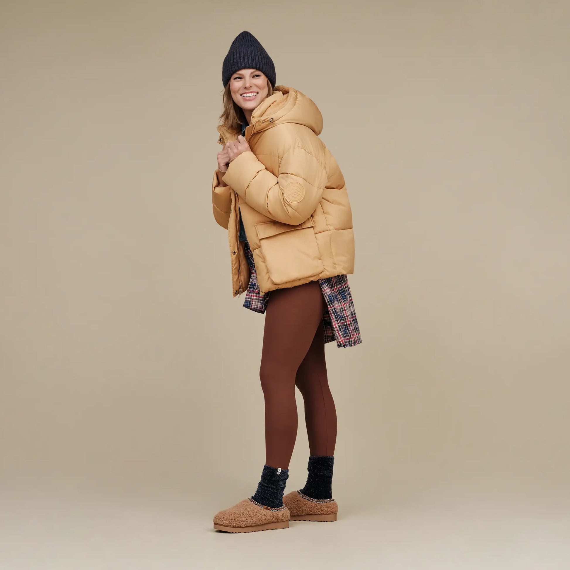 UGG W Tasman Maxi Curly Chestnut 1158356-CHE