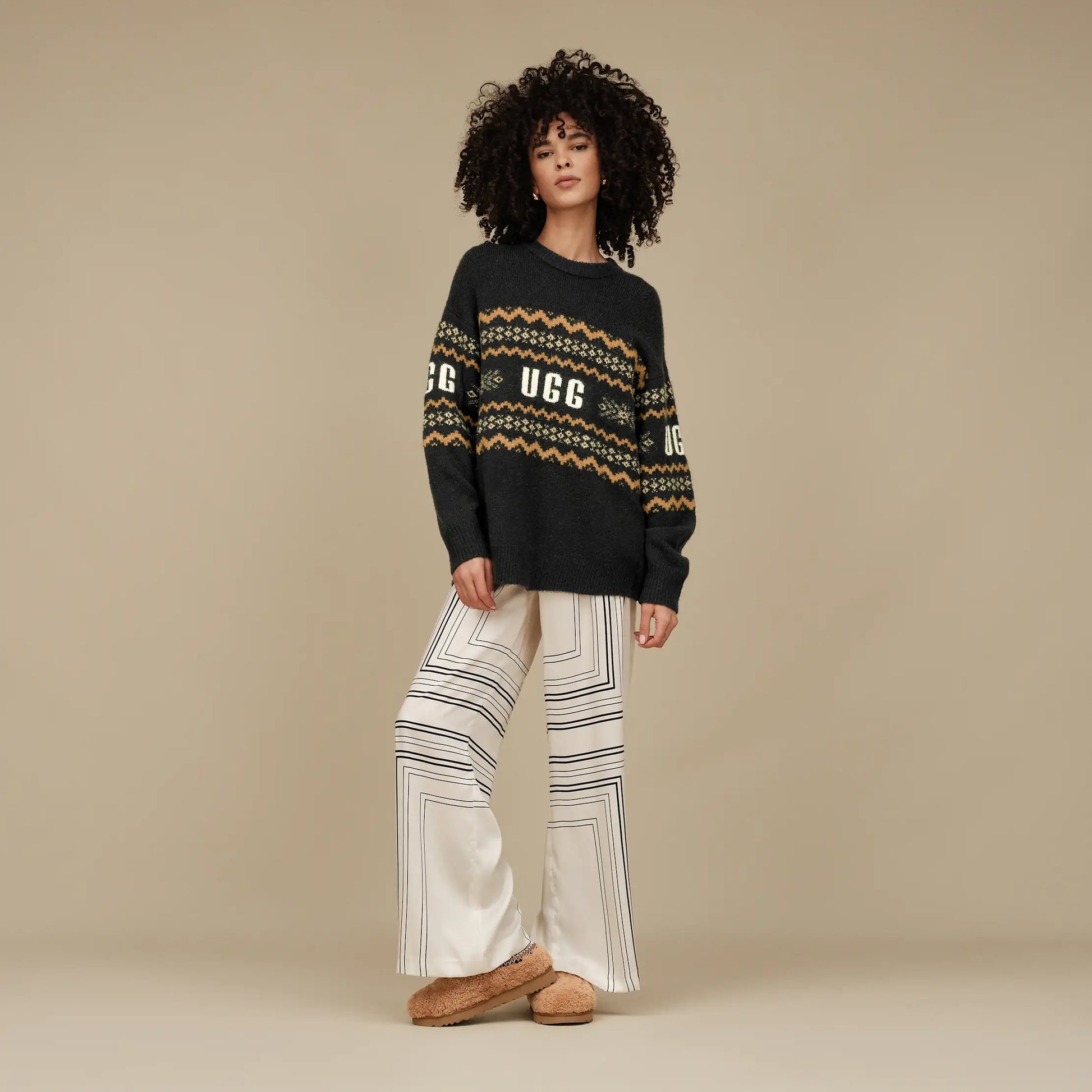 UGG W Tasman Maxi Curly Chestnut 1158356-CHE