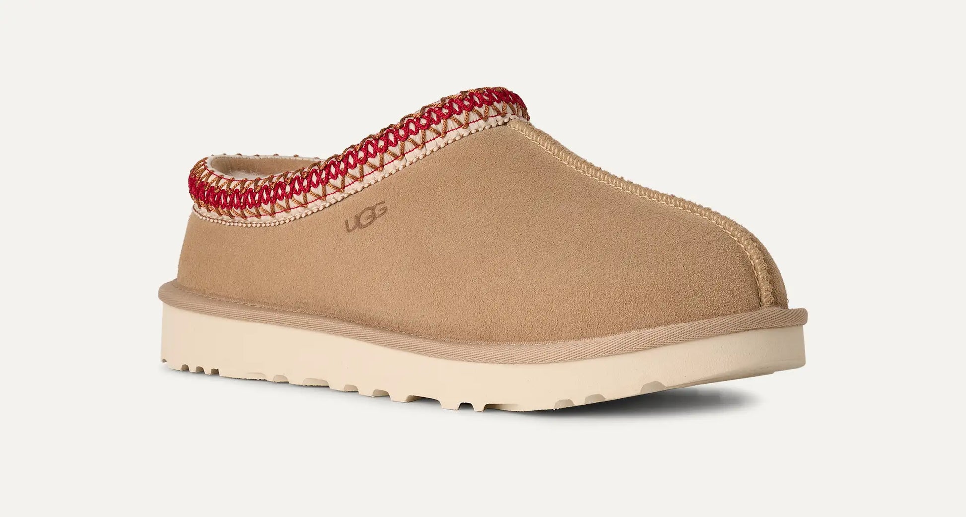 UGG W Tasman II Slipper Sand/Dark Cherry 1174470-SDD