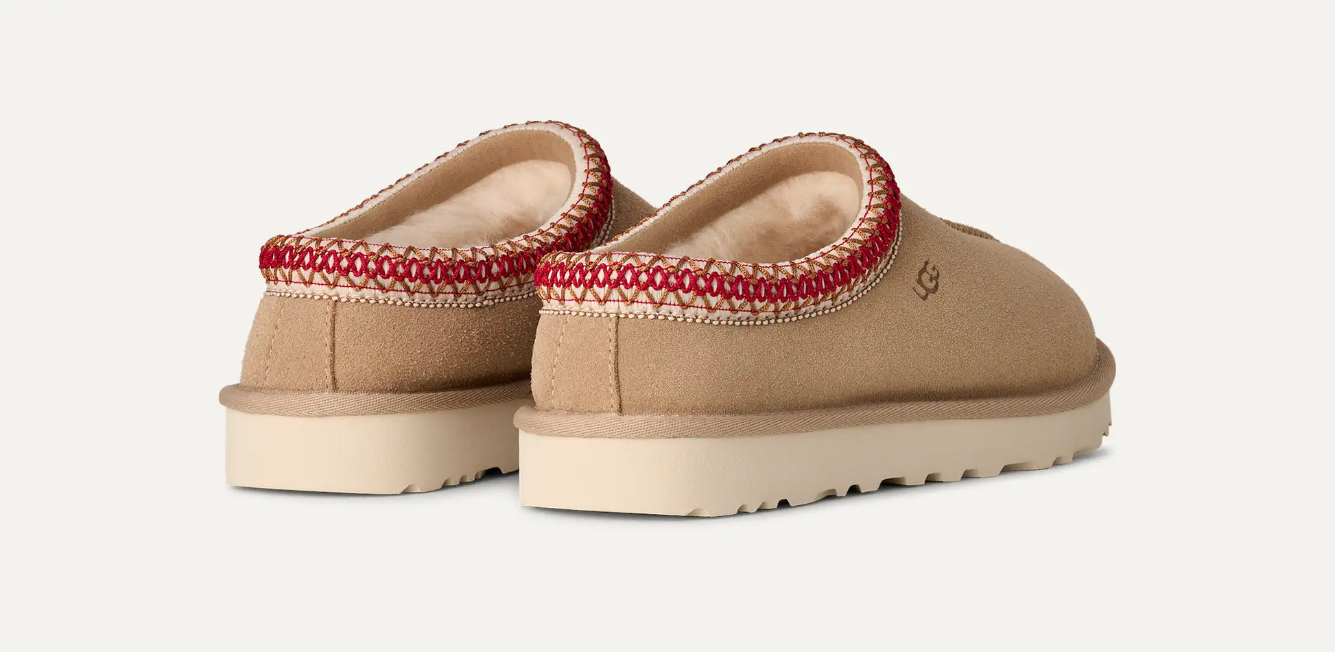 UGG W Tasman II Slipper Sand/Dark Cherry 1174470-SDD