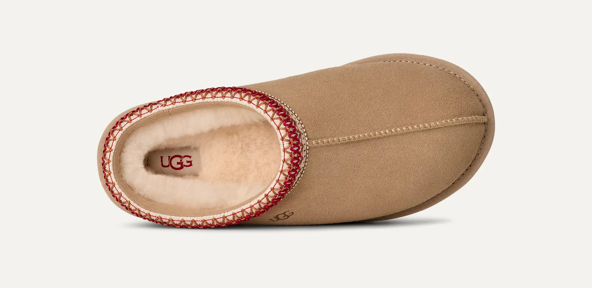 UGG W Tasman II Slipper Sand/Dark Cherry 1174470-SDD