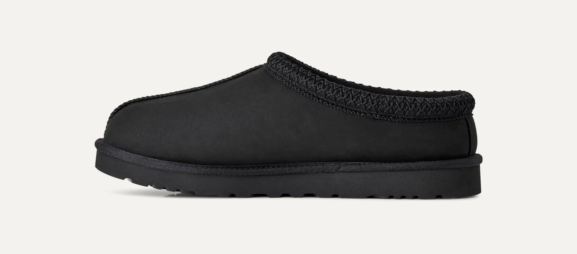 UGG M Tasman II Nubuck Slipper Black 1175070-BLK