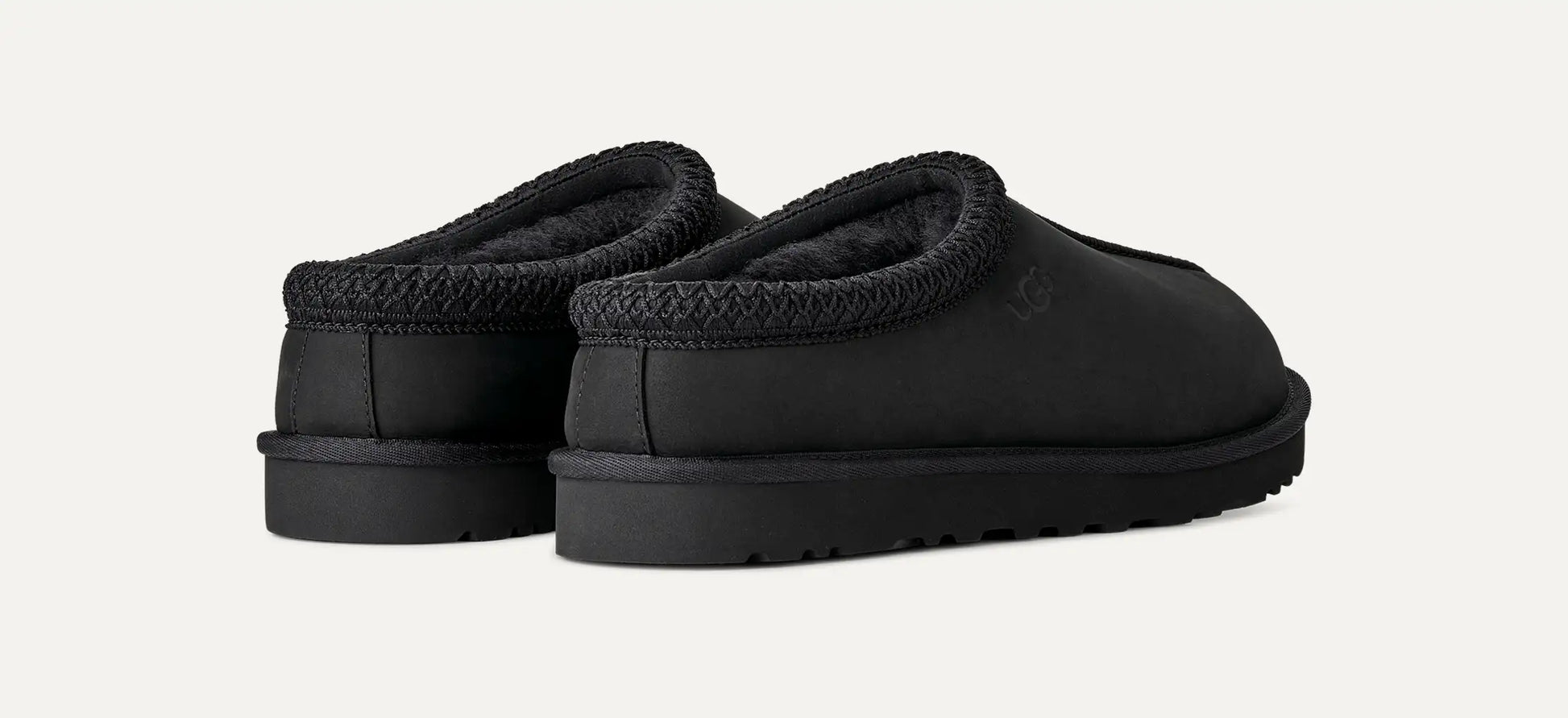 UGG M Tasman II Nubuck Slipper Black 1175070-BLK