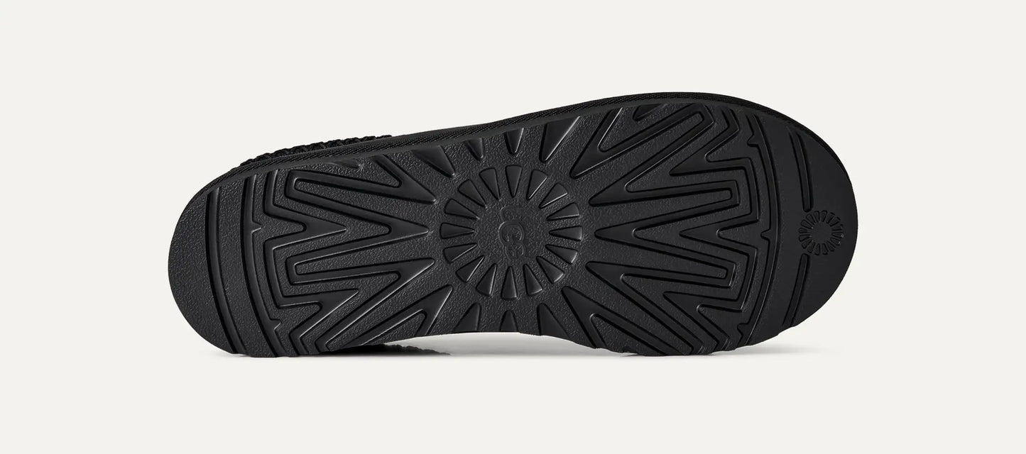 UGG M Tasman II Nubuck Slipper Black 1175070-BLK