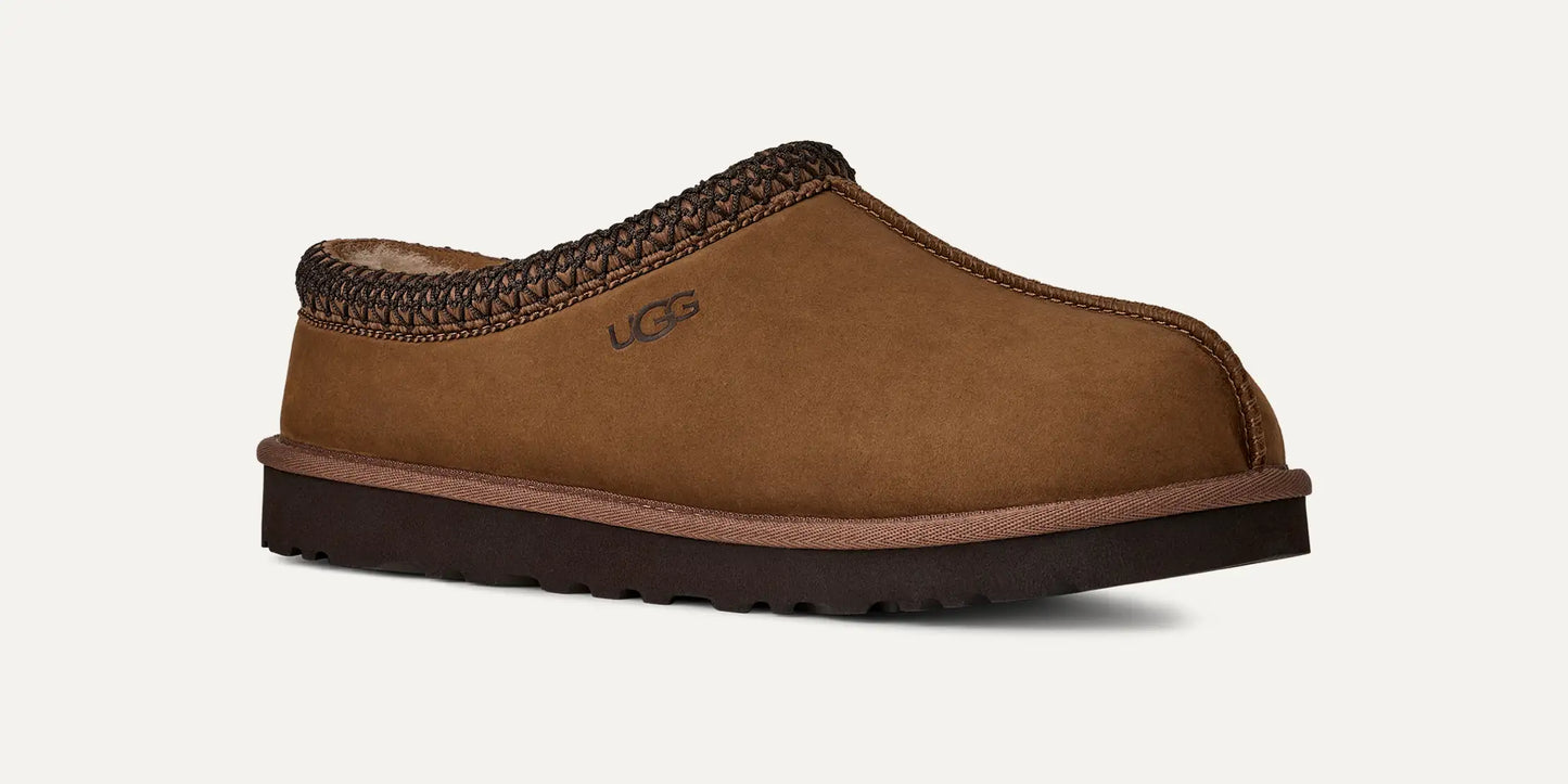 UGG M Tasman II Nubuck Slipper Dark Chestnut 1175070-DKC