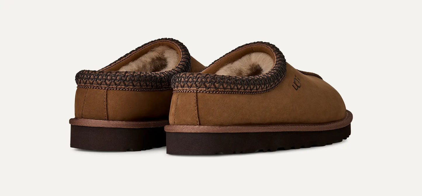UGG M Tasman II Nubuck Slipper Dark Chestnut 1175070-DKC