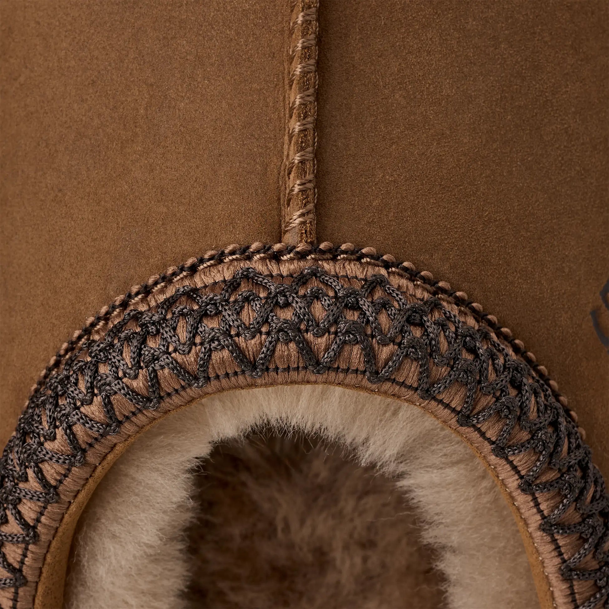 UGG M Tasman II Nubuck Slipper Dark Chestnut 1175070-DKC